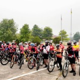 เทศบาลตำบลแม่อายร่วมกับชมรมแม่อายไบค์ จัดกิจกรรมปั่นไหว้พระธาตุ เพื่อส่งเสริมการท่องเที่ยว