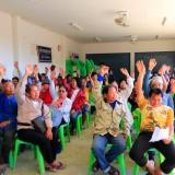 การออกประชาคมหมู่บ้านเพื่อจัดทำแผนพัฒนาท้องถิ่น พ.ศ.2561-2565