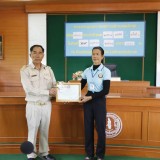 พิธีมอบเกียรติบัตรให้กับอาสาสมัครบริบาลท้องถิ่น เทศบาลตำบลแม่อาย