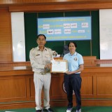 พิธีมอบเกียรติบัตรให้กับอาสาสมัครบริบาลท้องถิ่น เทศบาลตำบลแม่อาย