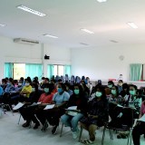 จัดหารือการจัดทำหน้ากากอนามัยแบบผ้า ตามโครงการพลังคนไทยร่วมใจป้องกันไวรัสโคโรน่า(COVID-๑๙) 